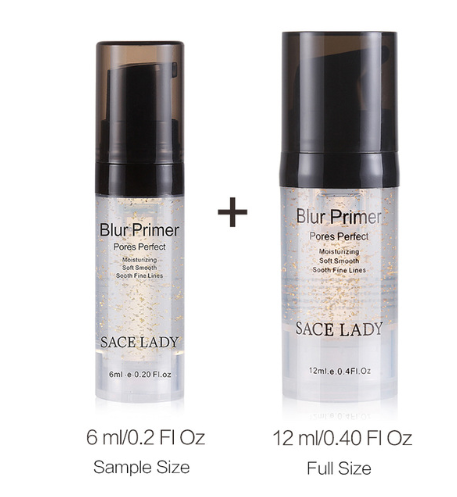 Makeup Base Face Gold Foundation Primer Oil Control Professional Matte Make Up Pores