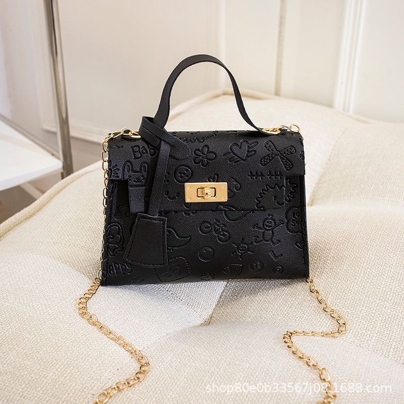 Women's Shoulder Bag ladies Bags  Small Square Bag Fashion Kelly Bag