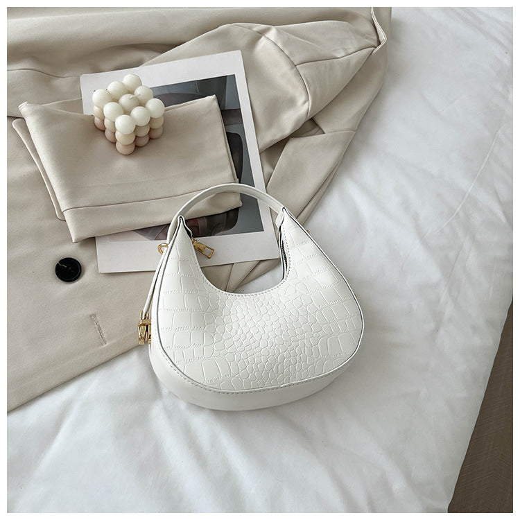 Women's Popular Underarm Bag, High-end, Simple And Elegant Shoulder Handbag