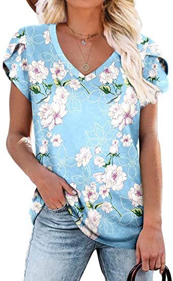 Short-sleeved Cotton T-shirt Women's Bottoming Top