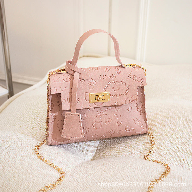 Women's Shoulder Bag ladies Bags  Small Square Bag Fashion Kelly Bag