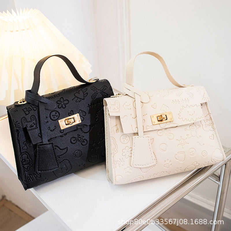 Women's Shoulder Bag ladies Bags  Small Square Bag Fashion Kelly Bag
